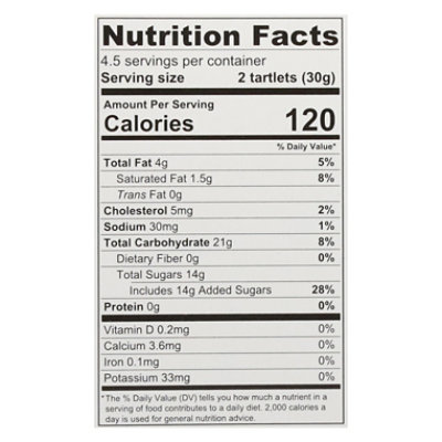 Bonne Maman Raspberry Tartlets - 4.76 Oz - Image 3