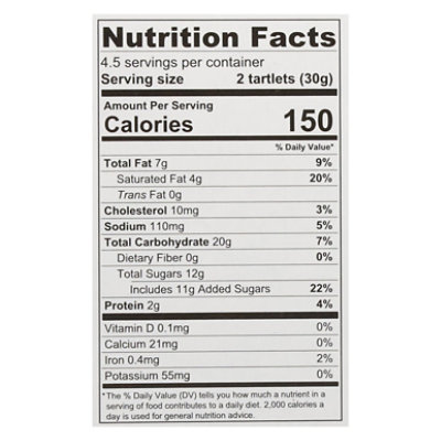 Bonne Maman Chocolate Caramel Tartlets 4.76oz - 4.76 OZ - Image 3