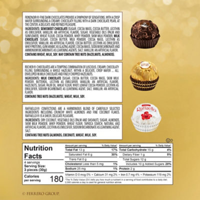 Ferrero Collection Fine Assorted Confections Easter Bunny Gift Box - 5 Oz​ - Image 3