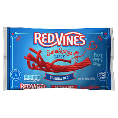 Red Vines Super Strings Original Red - 12 Oz