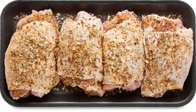 Chicken Thighs California Garlic Pepper - LB - Image 1