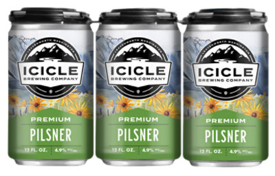 Icicle Premium Pilsner Can 6-12oz 72fl.oz In Cans - 6-12 FZ - Image 1