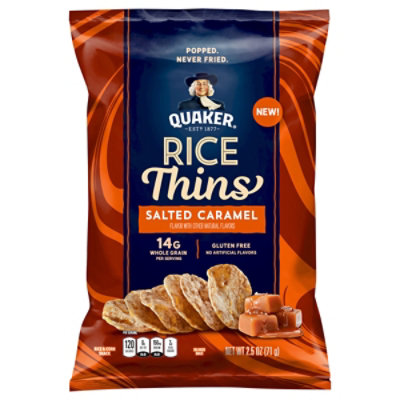 Quaker Rice Thins Salted Caramel - 2.5 OZ - Image 3