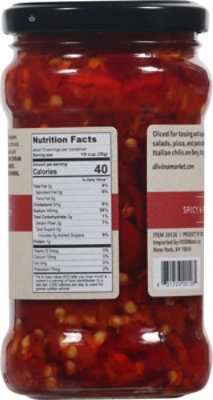 Divina Peppers Calabrian Chopped - 10.6 OZ - Image 6