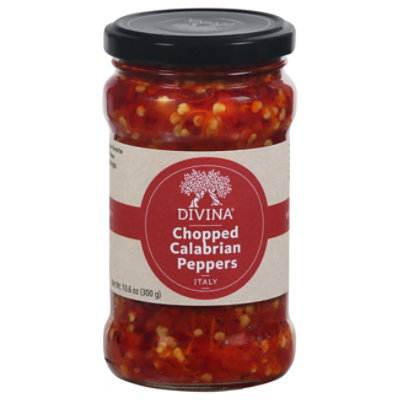 Divina Peppers Calabrian Chopped - 10.6 OZ - Image 2