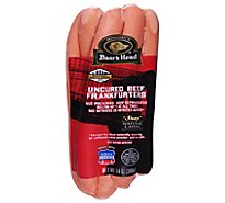 Boars Head Giant Beef Franks Natural Casing - 14 OZ