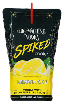 Big Machine Spiked Lemonade Cooler Pouch - 200 ML - Image 1