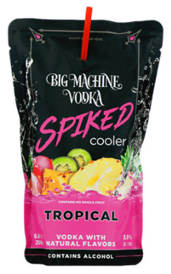 Big Machine Spiked Tropical Cooler Pouch - 200 ML - Image 1