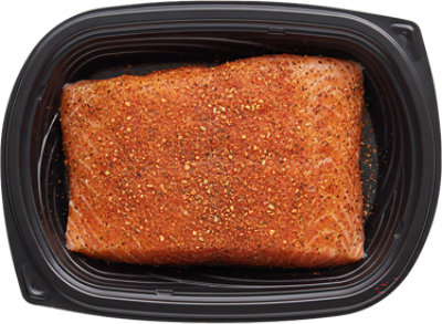 Salmon Atlantic Fillet Malibu Seasoning - Lb - Image 1