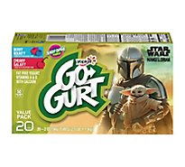 Go-gurt Berry Bounty And Cherry Galaxy Low Fat Yogurt 20 Count - 40 OZ