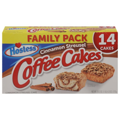 Hostess Coffee Cakes Cinnamon Streusel Snack Cakes - 14 - 20.25 Oz - Image 4