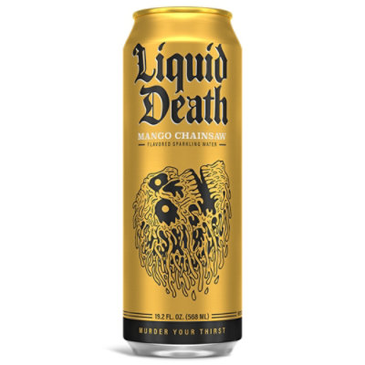 Liquid Death Mango Chainsaw - 19.2 Fl. Oz. - Image 1