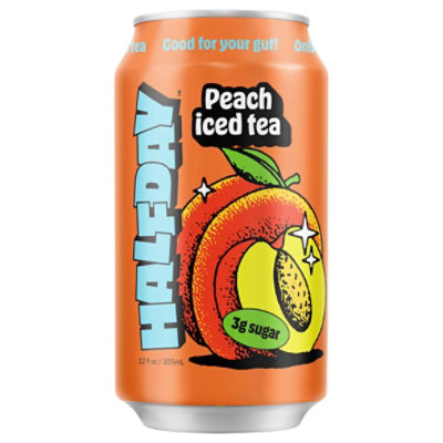 Halfday Peach Iced Tea - 12 Fl. Oz. - Image 2