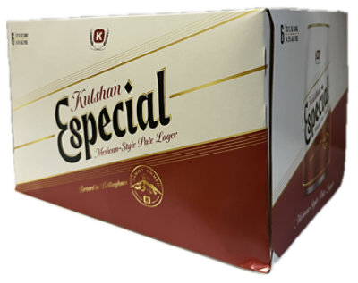 Kulshan Especial Mexican Lager 6 Count - 12 Fl. Oz. - Image 1