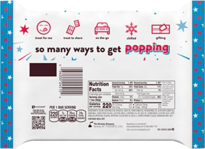 HERSHEY'S White Creme with Sprinkles and Popping Candy S'mores Candy Bars - 6-1.5 Oz - Image 6