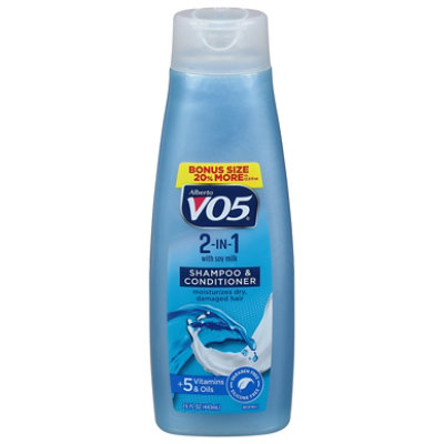 VO5 2-in-1 Shampoo & Conditioner With Soy Milk - 15 Fl. Oz.