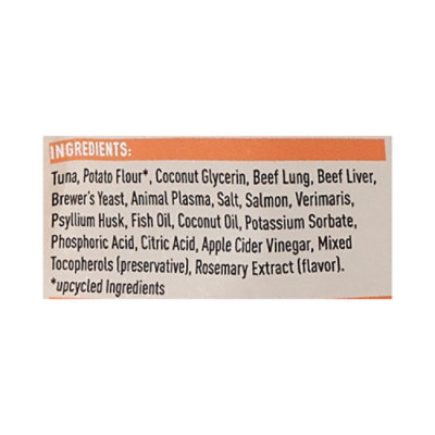 Because It's Better Advanced Hair Ball Protein Bites Cat Treats, Real Tuna Strips - 2.8 Oz. Pouch - 2.8 OZ - Image 4