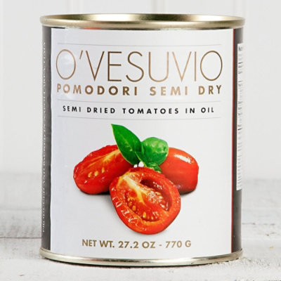O'Vesuvio Semi Dried Tomatoes in Oil - 27.2 oz - Image 1