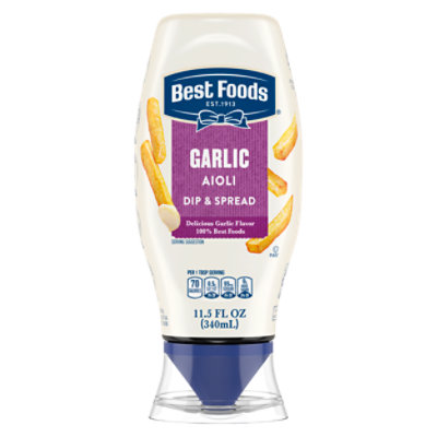 Best Foods Garlic Aioli Spread & Dressing - 11.5 Oz - Image 1
