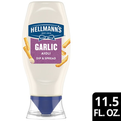 Best Foods Garlic Aioli Dip & Spread Squeeze Bottle - 11.5 Fl. Oz - Image 1