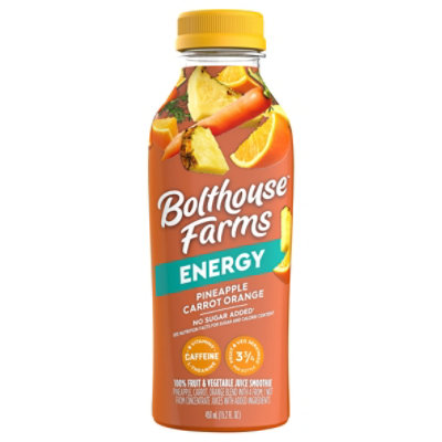 Bolthouse Farms Pineapple Carrot Orange Energy Smoothie - 15.2 Fl. Oz. - Image 3