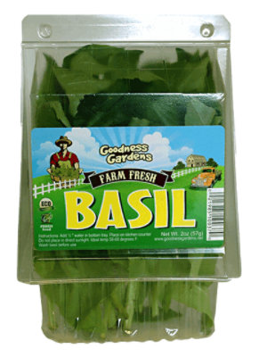 Goodness Gardens Packaged Basil - 2 Oz - Image 1