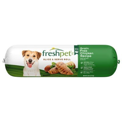 Freshpet Healthy & Natural Dog Food Fresh Grain Free Chicken Roll - 5 Lb - Image 1