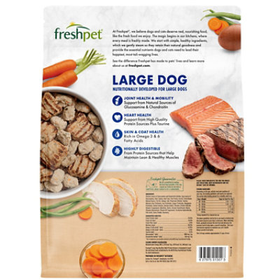 Freshpet Healthy & Natural Large Dogs/Breeds Dog Food Fresh Multi Protein Recipe - 5 Lb - Image 2