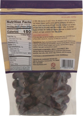 Durham's Dark Chocolate Coconut Macaroon Almonds - 12 Oz - Image 6