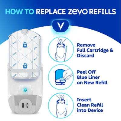 Zevo Flying Insect Trap Refill Cartridges - 2 Count - Image 4