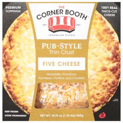 Corner Booth Five Cheese Pizza - 16.75 Oz - Image 3