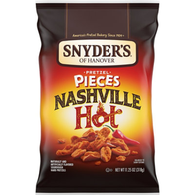 Snyder's of Hanover Nashville Hot Pretzel Pieces - 11.25 Oz - Image 1