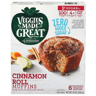 Veggies Made Great Muffin Cinnamon Roll Keto - 12 Oz - Image 2