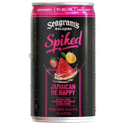 Seagram's Spiked Jamaican Me Happy 7.5oz Single In Cans