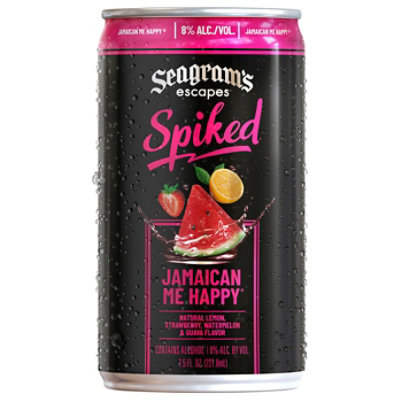 Seagram's Spiked Jamaican Me Happy 7.5oz Single In Cans - 7.5 FZ - Image 2