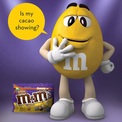 M&M'S Peanut Dark Chocolate Candy Sharing Size In Bag - 9.4 Oz - Image 4