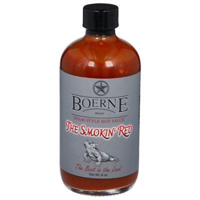 Boerne Sauce Hot The Smokin Red - 8 OZ - Image 3