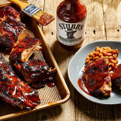 Stubbs BBQ Sauce Jalapeno & Honey - 18 Oz - Image 2