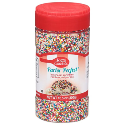 Betty Crocker Parlor Perfect Rainbow Nonpareils - EA - Albertsons