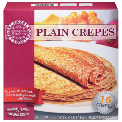 Allie & Sara's Kitchen Plain Crepes  - 35 Oz - Image 3