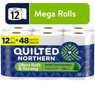 Qltd Northern Ultra Ss Bath Tissue 12mr - 12 RL - Image 1