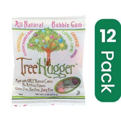 Tree Hugger Bubble Gum Gluten Free  - 2 oz (Pack of 12) - Image 1