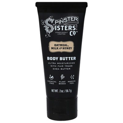 Spinster Sisters Co Body Butter Oatmeal Milk And Honey - 2 OZ - Image 3