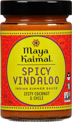 Maya Kaimal Sauce Spicy Vindaloo 12.5 Oz (Pack of 6) - Image 1