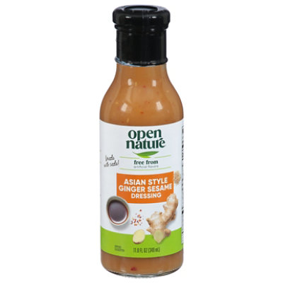 Open Nature Dressing Asian Sesame Ginger 11.8 Fz - 11.8 FZ
