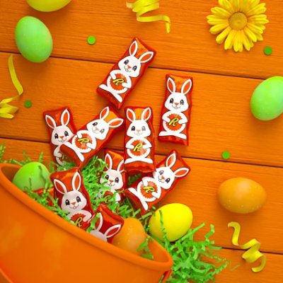 Reeses Milk Chocolate Peanut Butter Creme Bunnies Easter Candy Bag - 9.1 Oz - Image 4