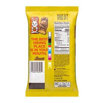 Reeses Milk Chocolate Peanut Butter Creme Bunnies Easter Candy Bag - 9.1 Oz - Image 2