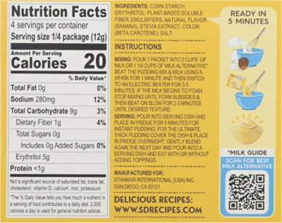 Simply Delish Sugar-Free Banana Pudding - 1.7 Oz - Image 5