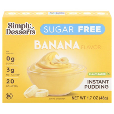 Simply Delish Sugar-Free Banana Pudding - 1.7 Oz - Image 1