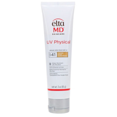 EltaMD UV Physical SPF 41 Tinted Face Sunscreen 3 oz - Image 1